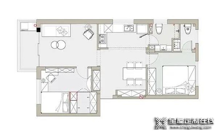 佰麗愛(ài)家全屋定制案例：120㎡現(xiàn)代風(fēng)，裝修自然隨性，還有個(gè)可愛(ài)的公主房！