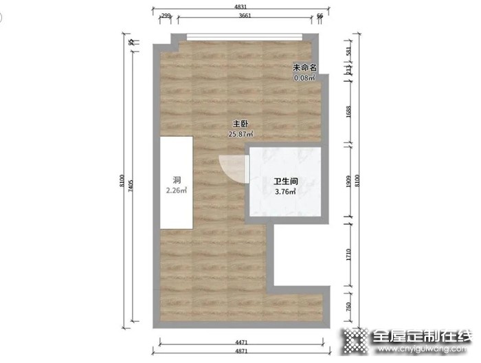 卡諾亞34㎡的小戶型設(shè)計(jì)案例，看了想把家拆了重裝！