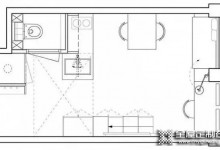 32平小戶型裝修設(shè)計，利用飄窗和樓梯打造“豪宅”