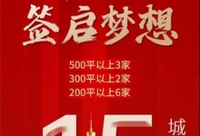 佰麗愛家全屋定制2021年10月招商勢(shì)如破竹，簽約15城