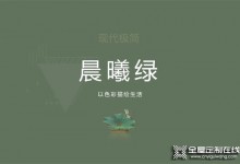 艾瑞卡全屋定制案例|新色“晨曦綠”，極簡主義空間，在對比中展現(xiàn)生活的美感