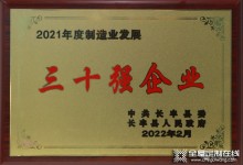 祝賀易高家居榮獲長(zhǎng)豐縣制造業(yè)30強(qiáng)、稅收貢獻(xiàn)50強(qiáng)