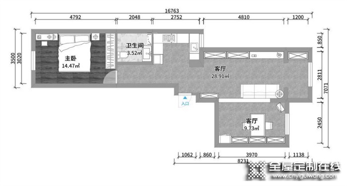 博洛尼全屋定制設(shè)計案例 | 回歸本心的設(shè)計，只一眼便沉醉其中