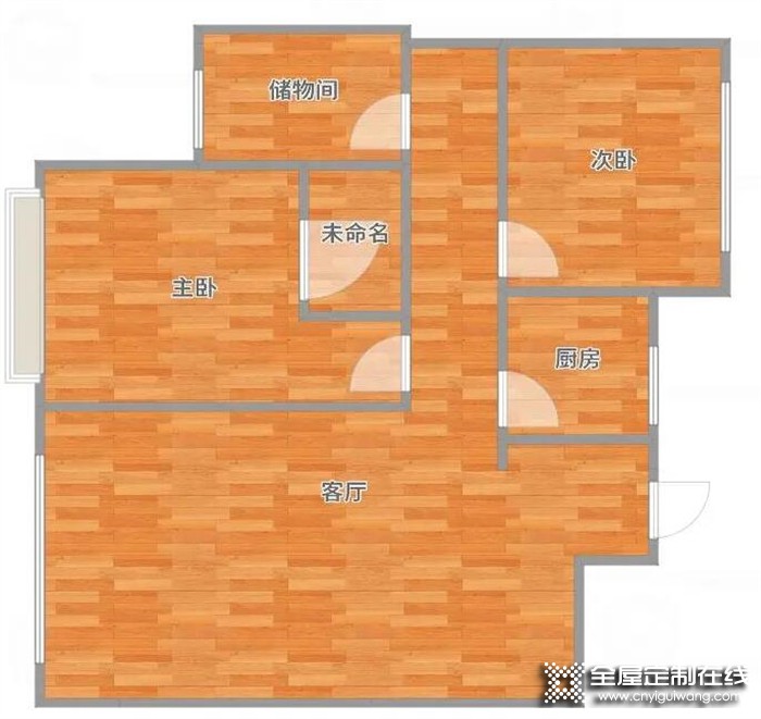 優(yōu)格全屋定制|91平現(xiàn)代風(fēng)格裝修滿屋定制的柜子，太令人羨慕了！