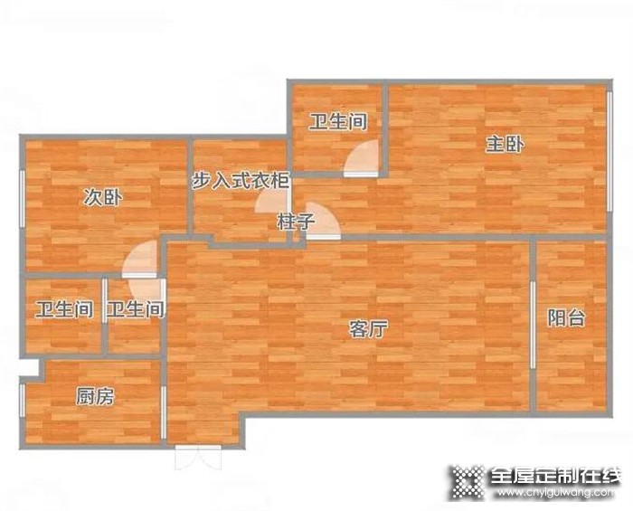 優(yōu)格全屋定制| 這套110㎡現(xiàn)代簡約風的裝修，長在了我的審美上！