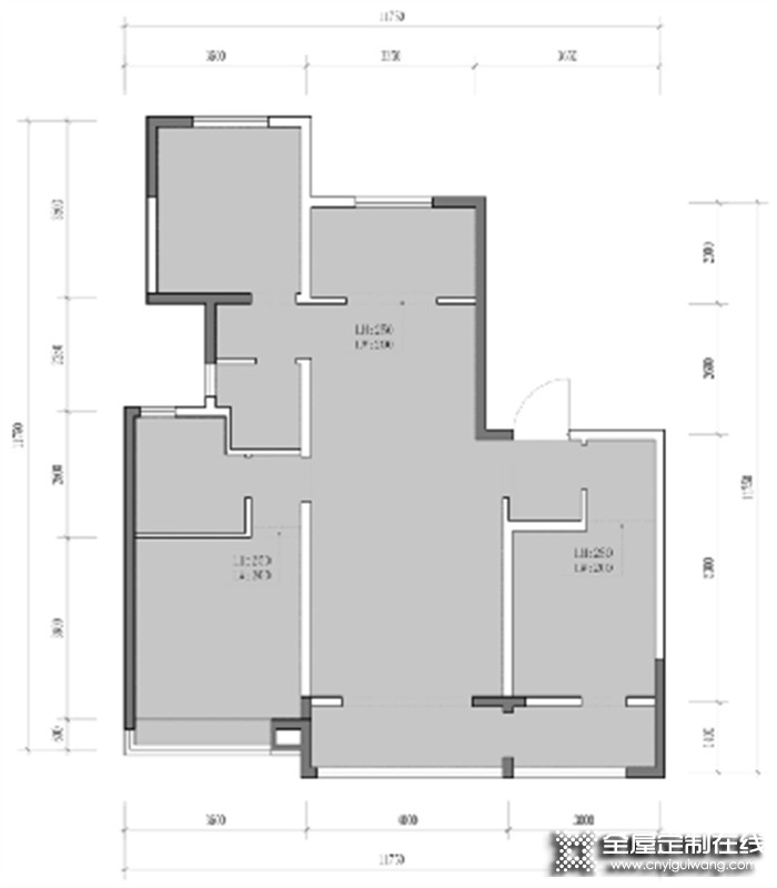 瑪格全屋定制126㎡簡約兩房，客廳臥室改造太絕，全小區(qū)都搶著要方案~